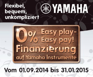 kostenlose Finanzierung auf Yamaha Musikinstrumente
