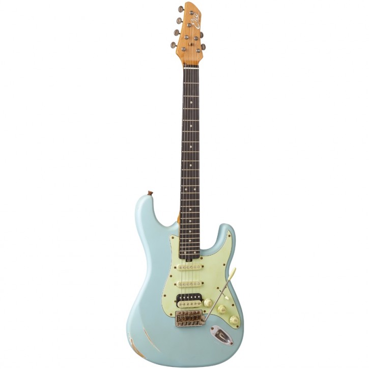 Eko Aire Relic E-Gitarre Daphne Blue