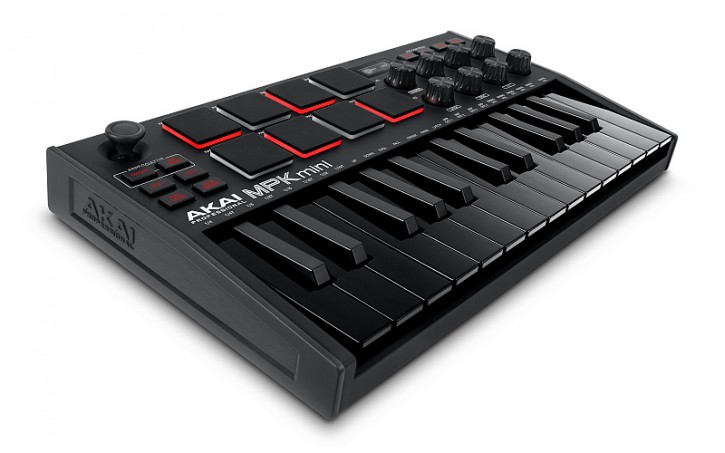 AKAI MPK Mini MK3 Black USB-Midi-Tastatur