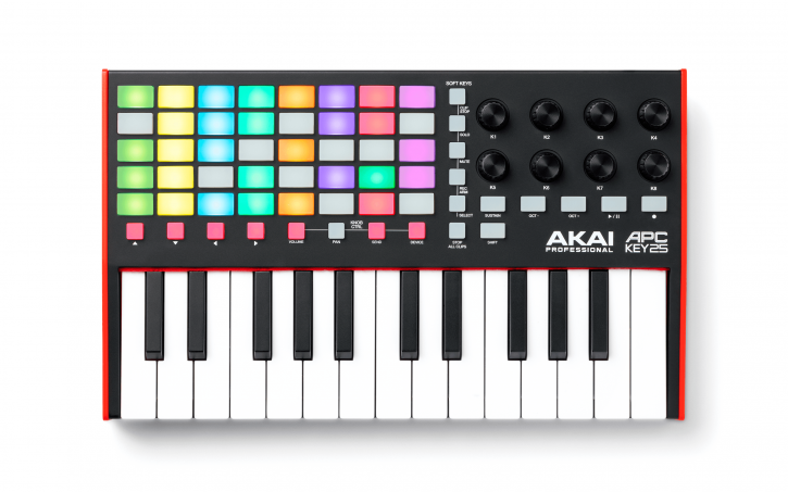 Akai APC Key 25 MK2. Ableton Controller/Midi Keyboard