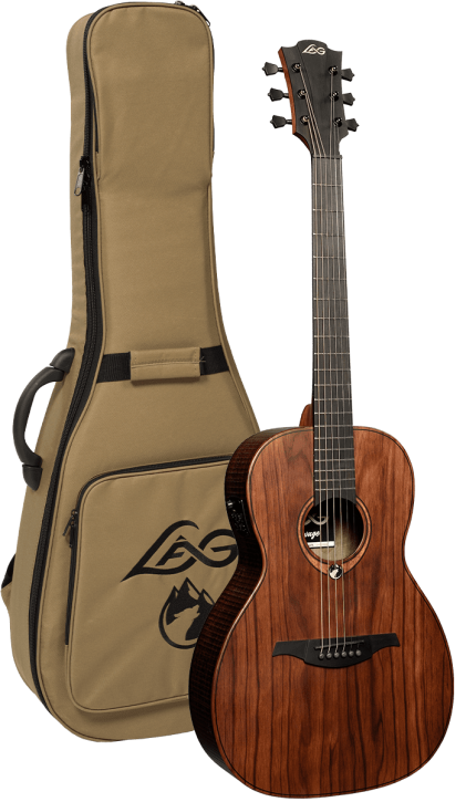 LAG Sauvage - Parlor Acoustic-Electric w/ Gig Bag
