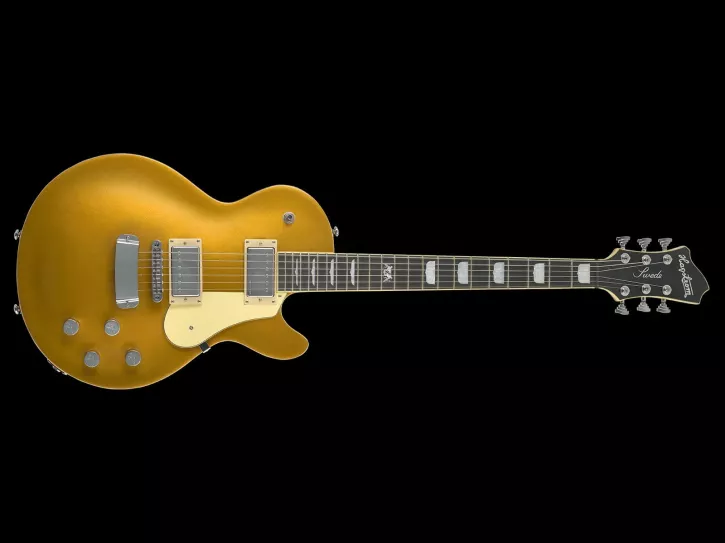 Hagstrom E-Gitarre Swede Gold