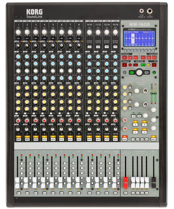 Korg MW-1608 Hybrid Analog/Digital Mixer