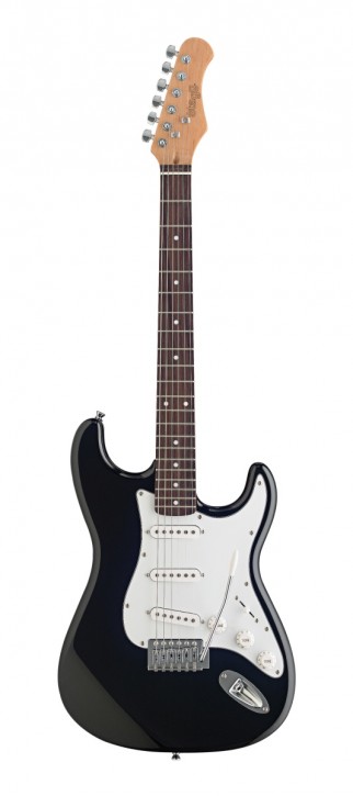 Stagg S250-BK, Standard "S" E-Gitarre