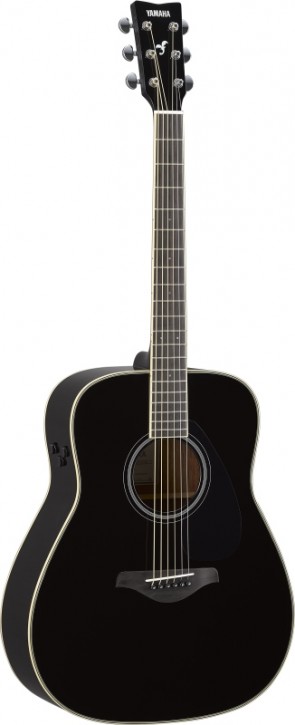 Yamaha FG-TA TransAcoustic, schwarz