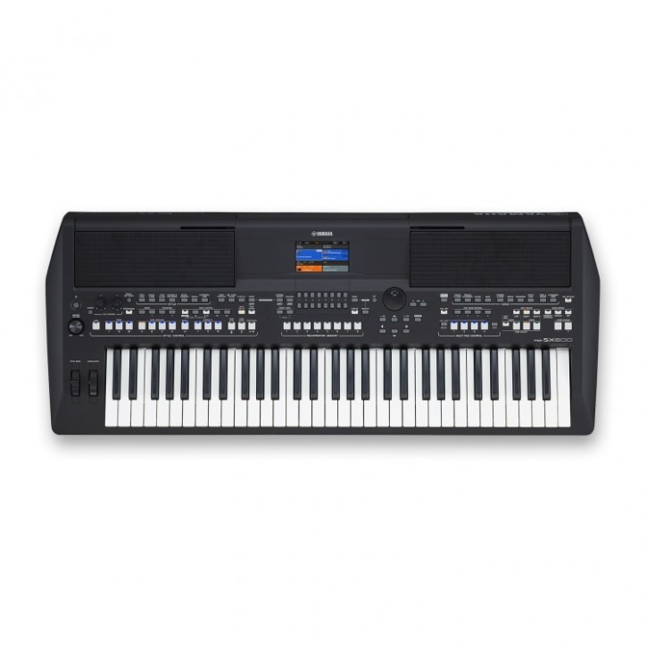 Yamaha PSR-SX600 Set mit Stativ und Kopfhörer