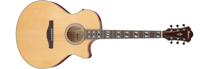 Ibanez AE170-NTR Transparent High Gloss Natural/ Red