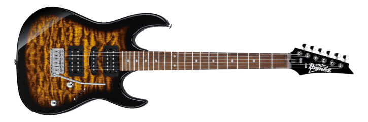 Ibanez GRX70QA-SB E-Gitarre Sunburst