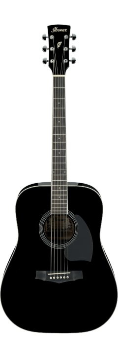 Ibanez PF15-BK Westerngitarre schwarz