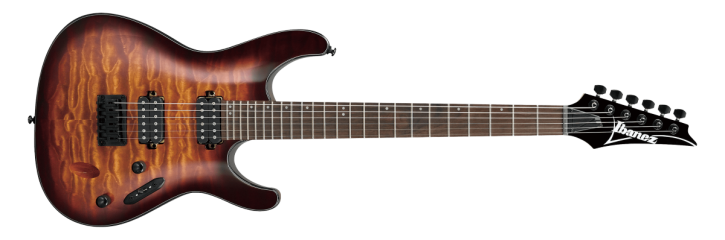 Ibanez S621QM-DEB E-Gitarre Dragon Eye Burst