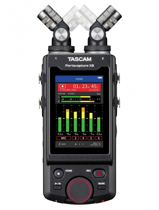 Tascam Portacapture X8 Recorder 8 Spur