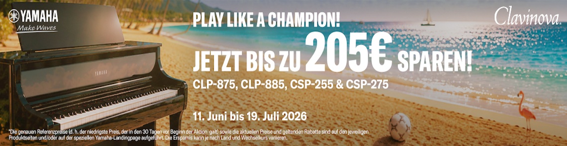 Sommeraktion Yamaha 2026