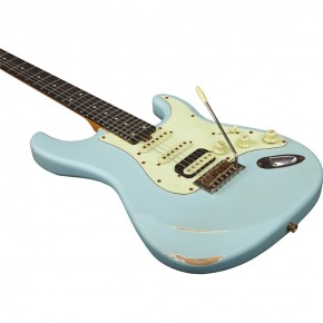Eko Aire Relic E-Gitarre Daphne Blue