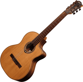 LAG Occitania 170 CE Konzertgitarre mit Cutaway & Tonabnehmer