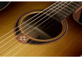 LAG Tramontane  118 ABCE-BRS Gitarre mit Pickup