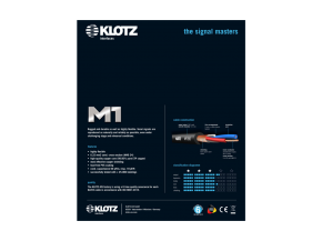 KLOTZ M1MS1K0300 Audiokabel 3 Meter symetrisch XLR/M Stereoklinke