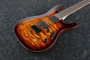 Ibanez S621QM-DEB E-Gitarre Dragon Eye Burst